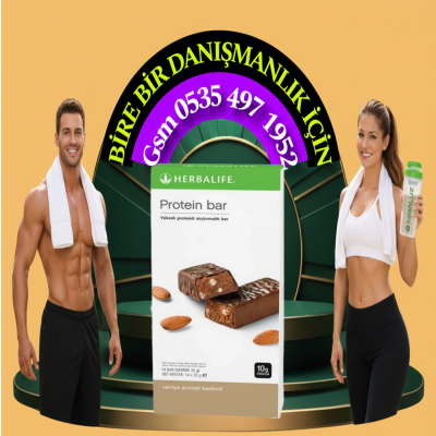 HERBALİFE PROTEİN BAR VANİLYA AROMALI BADEMLİ