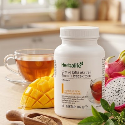 HERBALİFE ÇAYI MANGO VE EJDER MEYVESİ AROMALI 102 G
