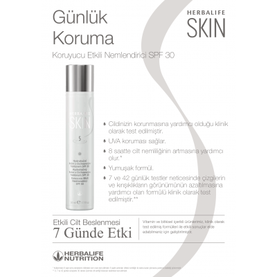 HERBALİFE KORUYUCU ETKİLİ NEMLENDİRİCİ SPF 30