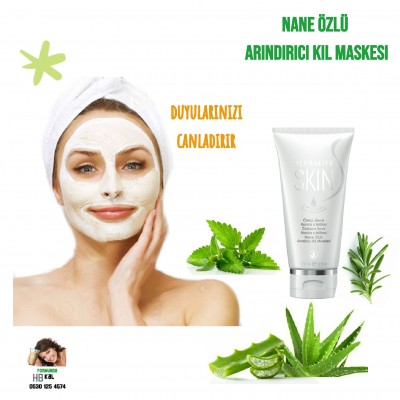 Herbalife Nane Özlü Arındırıcı Kil Maskesi