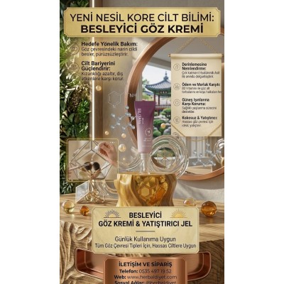 HL SKİN BESLEYİCİ GÖZ KREMİ