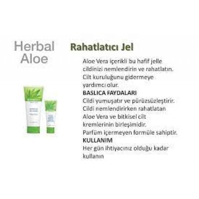 HERBALİFE HERBAL ALOE RAHATLATICI JEL