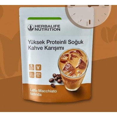 HERBALİFE YÜKSEK PROTEİNLİ SOĞUK KAHVE