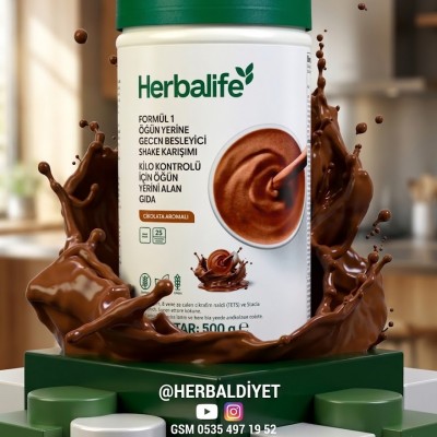 HERBALİFE FORMÜL 1 ÇİKOLATA AROMALI SHAKE