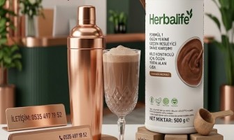 HERBALİFE ÖGÜN YERİMNE GECEN BESLEYİCİ SHAKE CİKOLATA AROMALI 0535 497 19 52