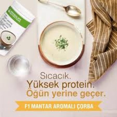 ÖĞÜN YERİNE GEÇEN BESLEYİCİ ÇORBA MANTAR AROMALI