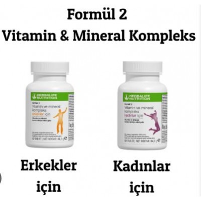 HERBALİFE FORMUL 2 KADIN VİTAMİNİ KADIN